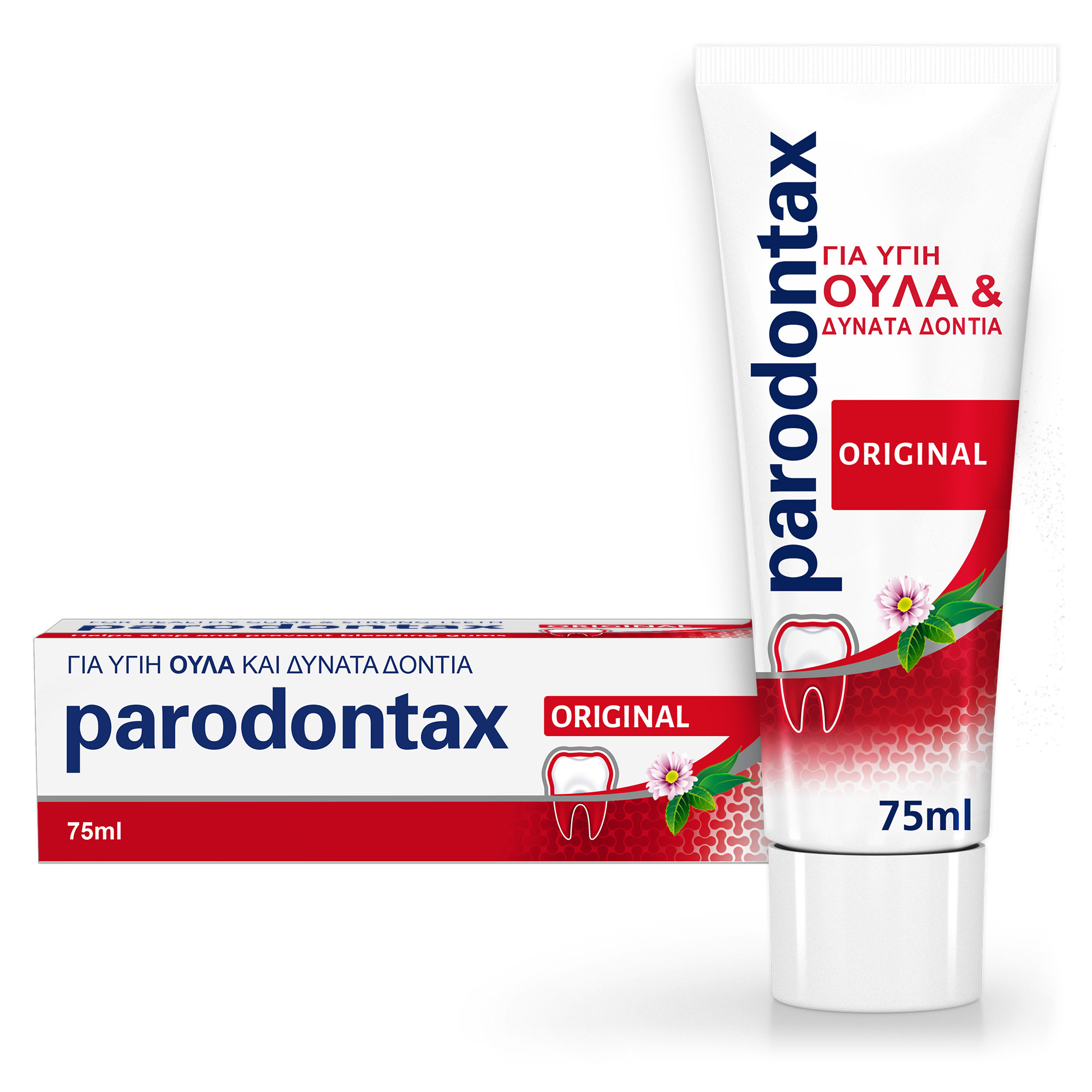 PARODONTAX - Parodontax Original με γεύση μέντας και τζίντζερ - 75ml